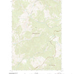United States Geological Survey Overwhich Falls, MT (2020, 24000-Scale) digital map