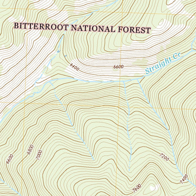 United States Geological Survey Overwhich Falls, MT (2020, 24000-Scale) digital map