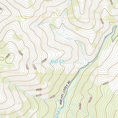 United States Geological Survey Overwhich Falls, MT (2020, 24000-Scale) digital map
