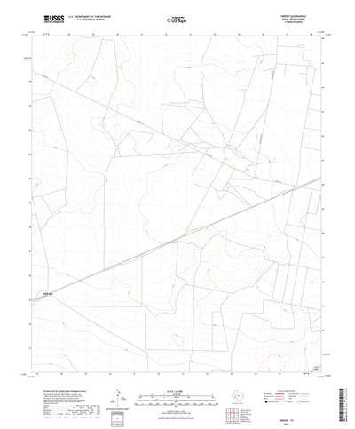United States Geological Survey Owego, TX (2022, 24000-Scale) digital map