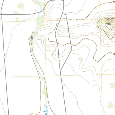 United States Geological Survey Owens Creek NW, TX (2022, 24000-Scale) digital map