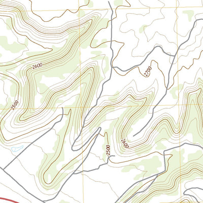 United States Geological Survey Owens Creek NW, TX (2022, 24000-Scale) digital map