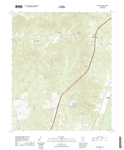 United States Geological Survey Owens Wells, MS (2020, 24000-Scale) digital map