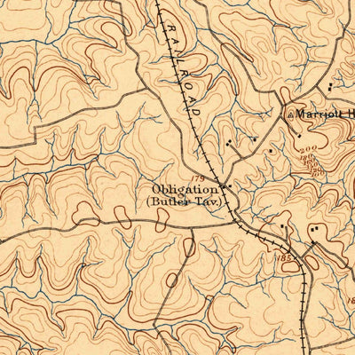 United States Geological Survey Owensville, MD (1895, 62500-Scale) digital map