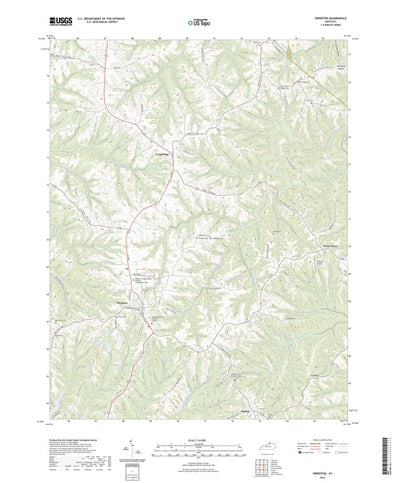 United States Geological Survey Owenton, KY (2022, 24000-Scale) digital map