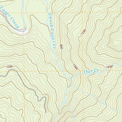 United States Geological Survey Owl Creek, CA (2021, 24000-Scale) digital map