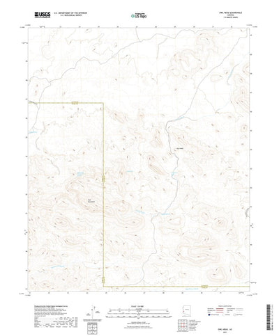United States Geological Survey Owl Head, AZ (2021, 24000-Scale) digital map