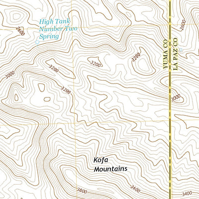United States Geological Survey Owl Head, AZ (2021, 24000-Scale) digital map
