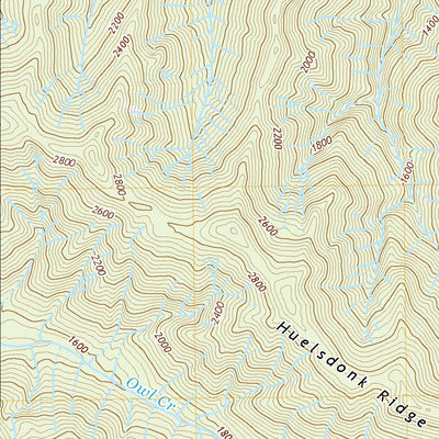 United States Geological Survey Owl Mountain, WA (2020, 24000-Scale) digital map