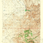 United States Geological Survey Owyhee, NV-ID (1942, 62500-Scale) digital map