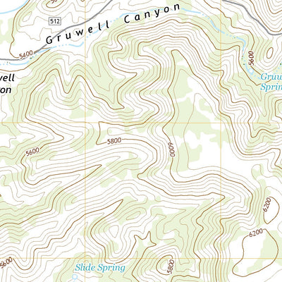 United States Geological Survey Oxbow Mountain, AZ (2021, 24000-Scale) digital map