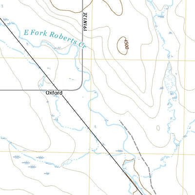 United States Geological Survey Oxford, MT (2020, 24000-Scale) digital map