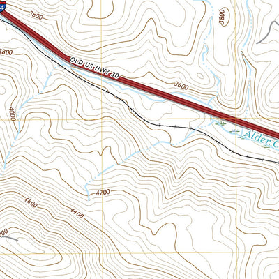 United States Geological Survey Oxman, OR (2020, 24000-Scale) digital map