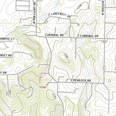 United States Geological Survey Ozark, MO (2021, 24000-Scale) digital map