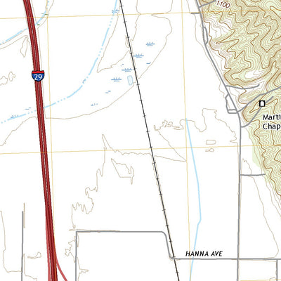 United States Geological Survey Pacific Junction, IA (2022, 24000-Scale) digital map
