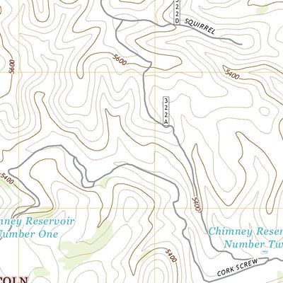 United States Geological Survey Packsaddle Canyon, NM (2020, 24000-Scale) digital map