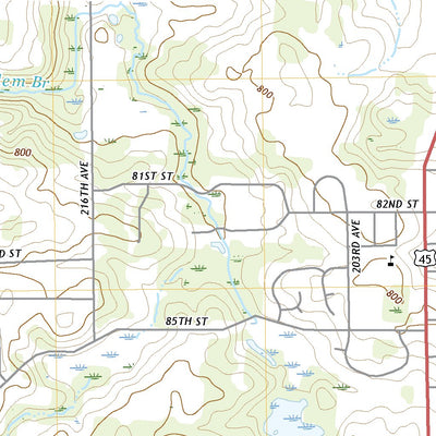 United States Geological Survey Paddock Lake, WI (2022, 24000-Scale) digital map