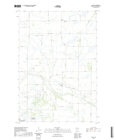 United States Geological Survey Padua, MN (2022, 24000-Scale) digital map