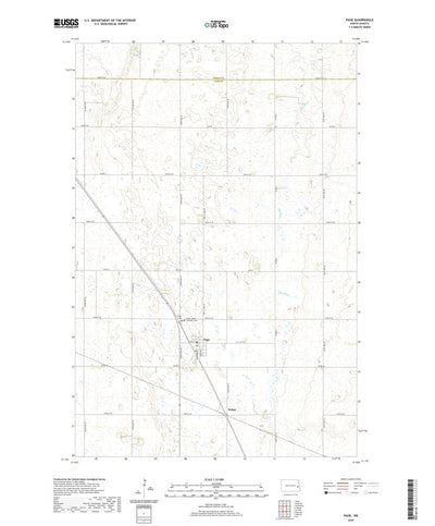 United States Geological Survey Page, ND (2020, 24000-Scale) digital map