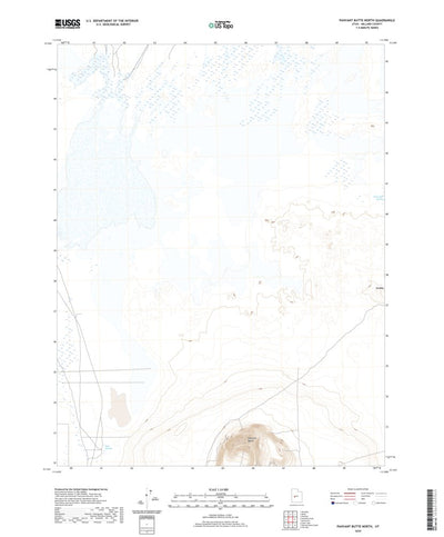 United States Geological Survey Pahvant Butte North, UT (2020, 24000-Scale) digital map
