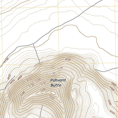 United States Geological Survey Pahvant Butte North, UT (2020, 24000-Scale) digital map
