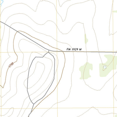 United States Geological Survey Paint Rock, TX (2022, 24000-Scale) digital map