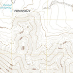 United States Geological Survey Painted Rock Wash, CA (2021, 24000-Scale) digital map