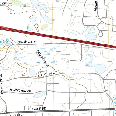 United States Geological Survey Palatine, IL (2021, 24000-Scale) digital map