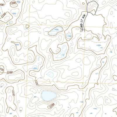 United States Geological Survey Palermo, ND (2020, 24000-Scale) digital map
