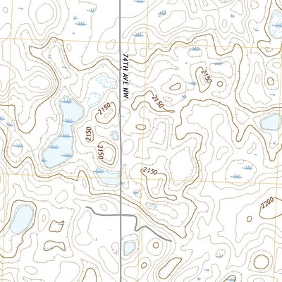 United States Geological Survey Palermo, ND (2020, 24000-Scale) digital map