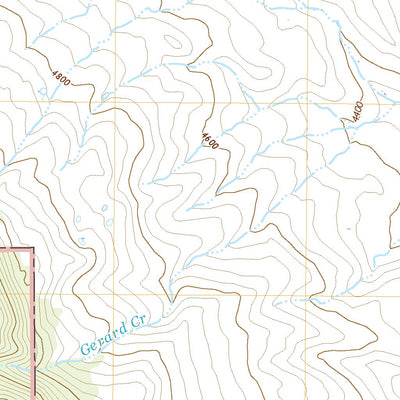 United States Geological Survey Palisade Butte, MT (2020, 24000-Scale) digital map