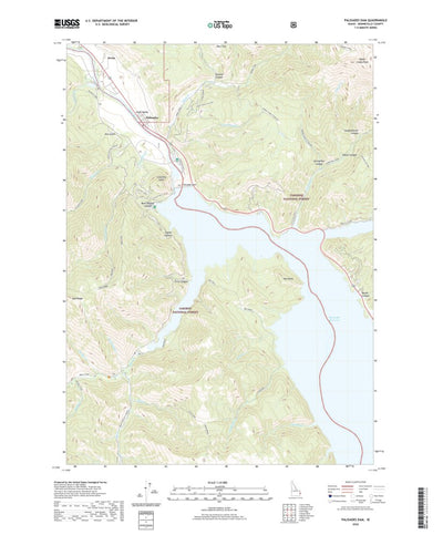 United States Geological Survey Palisades Dam, ID (2020, 24000-Scale) digital map