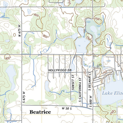 United States Geological Survey Palmer, IN (2022, 24000-Scale) digital map