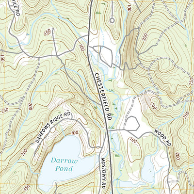 United States Geological Survey Palmertown, CT (2021, 24000-Scale) digital map