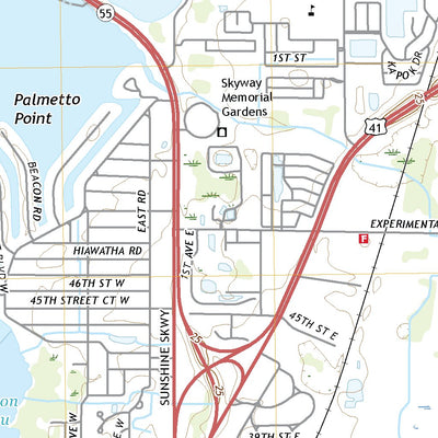 United States Geological Survey Palmetto, FL (2021, 24000-Scale) digital map