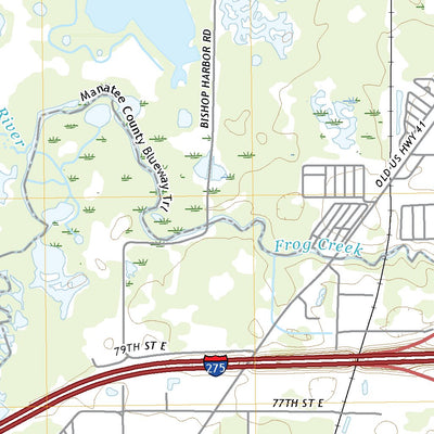 United States Geological Survey Palmetto, FL (2021, 24000-Scale) digital map