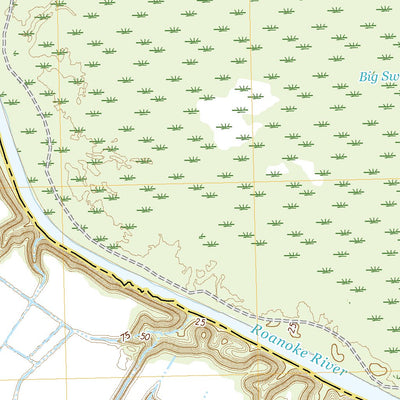 United States Geological Survey Palmyra, NC (2021, 24000-Scale) digital map