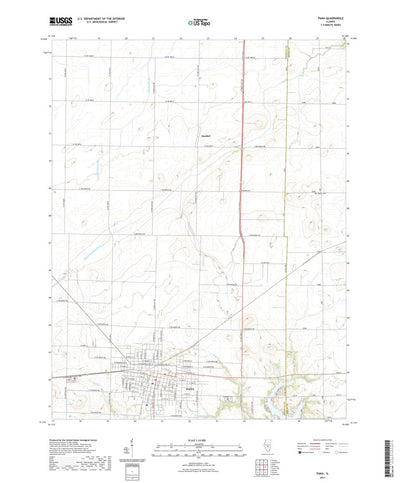 United States Geological Survey Pana, IL (2021, 24000-Scale) digital map
