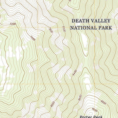 United States Geological Survey Panamint, CA (2021, 24000-Scale) digital map