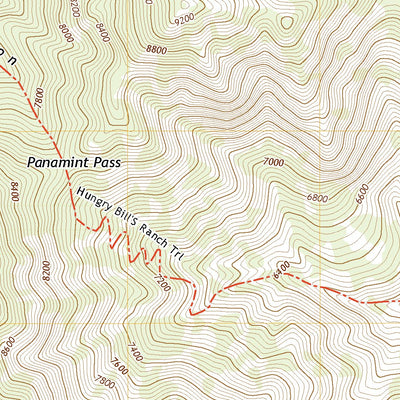 United States Geological Survey Panamint, CA (2021, 24000-Scale) digital map