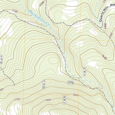 United States Geological Survey Paradise Mountain, OR (2020, 24000-Scale) digital map
