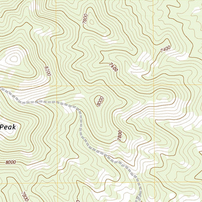 United States Geological Survey Paradise Peak, NV (2021, 24000-Scale) digital map