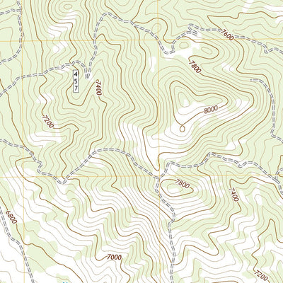United States Geological Survey Paradise Peak, NV (2021, 24000-Scale) digital map