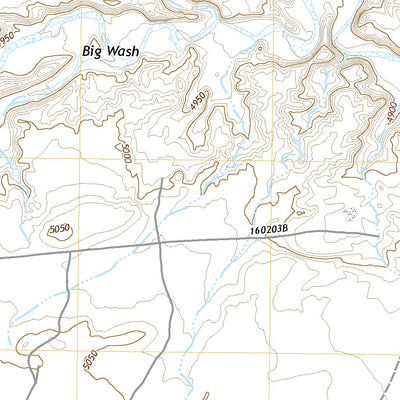 United States Geological Survey Pariette Draw SW, UT (2020, 24000-Scale) digital map