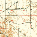 United States Geological Survey Paris, IL-IN (1949, 62500-Scale) digital map