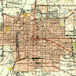United States Geological Survey Paris, TX (1949, 62500-Scale) digital map