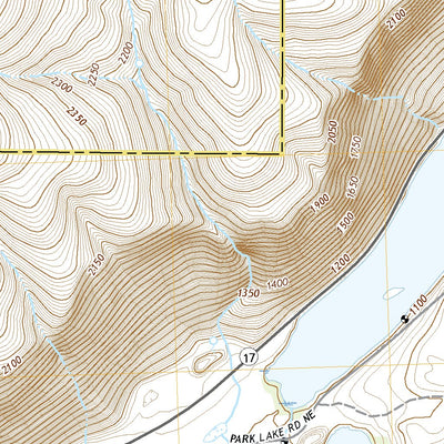 United States Geological Survey Park Lake, WA (2020, 24000-Scale) digital map