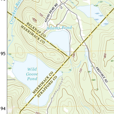 United States Geological Survey Parker Mountain, NH (2021, 24000-Scale) digital map