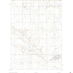 United States Geological Survey Parker, SD (2021, 24000-Scale) digital map