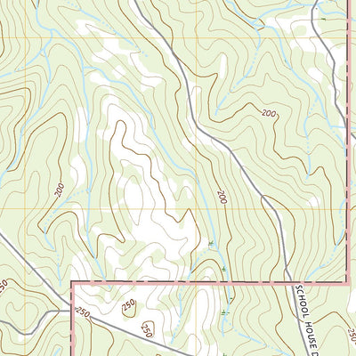 United States Geological Survey Parker Springs, AL (2021, 24000-Scale) digital map